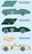 Décal Jaguar XK120 Le Mans