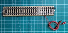 MÄRKLIN HO : rail droit 5106 avec connecteurs transfo