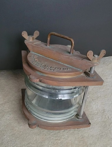 Rare ancienne lanterne marine - rare,
