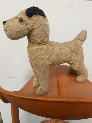 Peluche chien ancienne - chien,