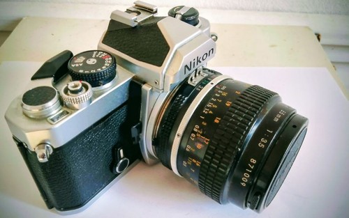 Nikon camera body and - fm,