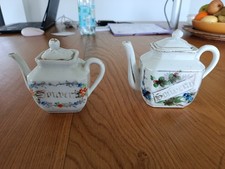 Deux théieres dite "égoiste"