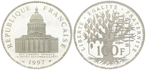 France 100 francs - 100, 1997