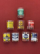 8 Verres Digestif Shot Alcool Chartreuse Cointreau Bénédictine Izarra