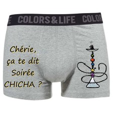 Caleçon boxer homme humour -