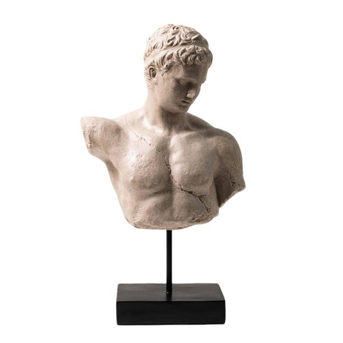 Buste homme craquelé - buste,