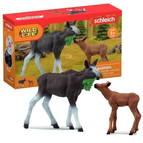 Figurines élan femelle avec - figurines,