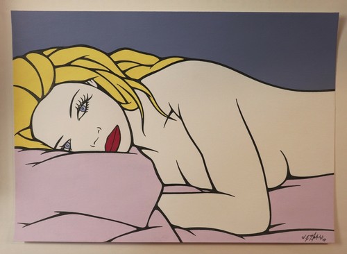 Art dessin original - dessin, femme