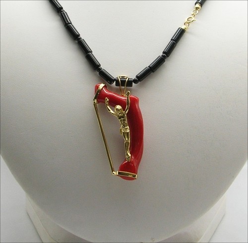 Pendentif croix 18 - croix, kt
