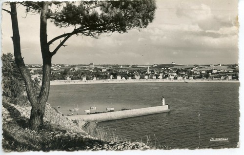 Carte postale erquy la digue - erquy,