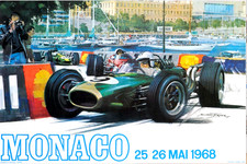 POSTER AFFICHE MONACO GRAND