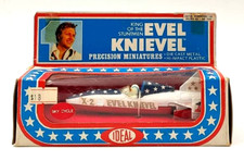 Ideal Evel Knievel X2 cycle Sky Precision Miniatures 1976