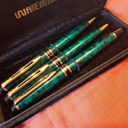 Parure stylos waterman - waterman, laque