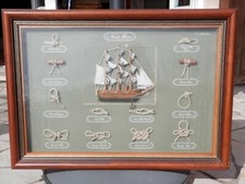 Tableau de noeuds marins