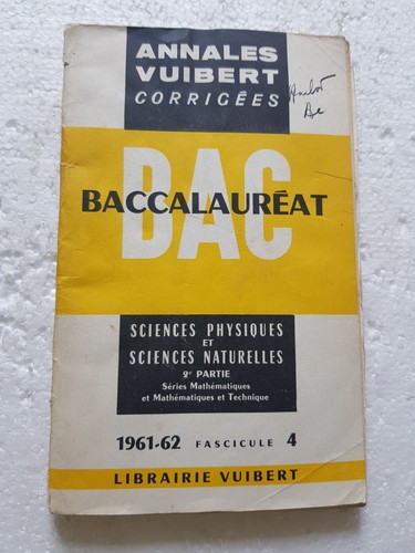 Annales baccalaureat - annales,