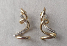 Paire de boucles d'oreilles, Pierre Lang, vintage