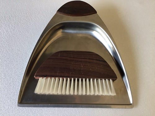 Ramasse miettes vintage bois - ,