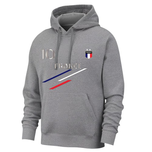 Sweat capuche homme gris - capuche,