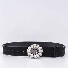 Maje Ceinture Femme Daim