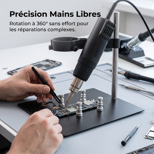 Support pistolet air chaud - support,