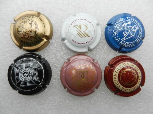 Lot capsules plaques de - 5,
