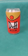 Verre DUFF BEER The Simpsons TM 2010 Fox forme canette