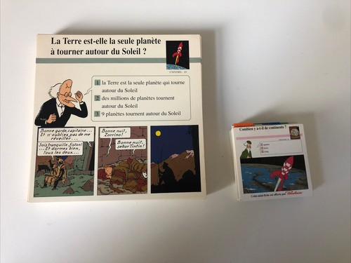 Enorme lot fiches tintin - lot,
