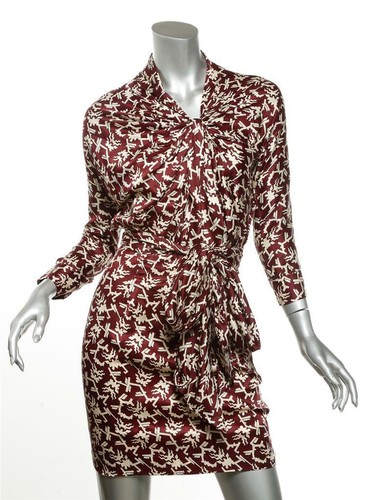 Isabel marant burgundy printed - isabel,