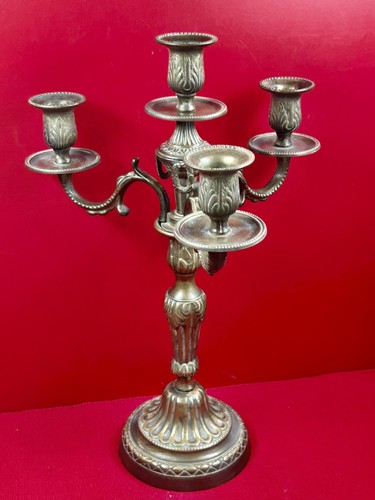 Candélabre chandelier bronze - chandelier,