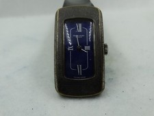  Favre Leuba Ladies Geneve Watch  Woks Fine Vintage Blue Dial 