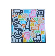 MR.HOPE  - TOILE - STREET ART