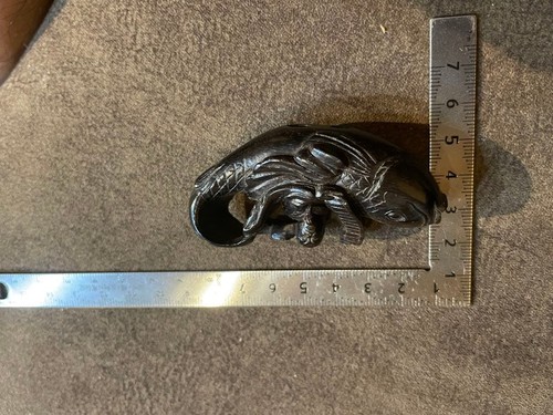 Japanese wooden netsuke koi - japanese,
