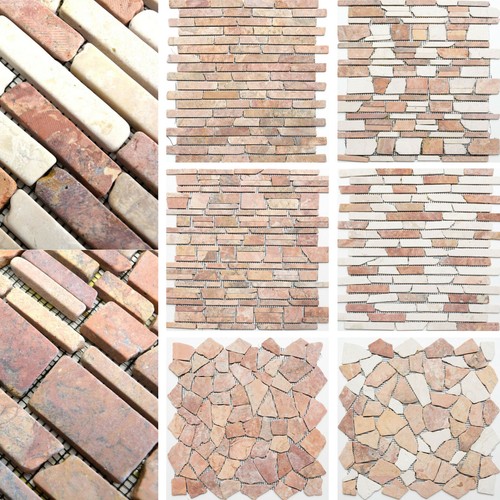 Mosaïque pierre naturelle - pierre,