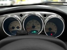 Pour Chrysler PT Cruiser 00-06 Anneaux en aluminium poli pour le tableau de bord