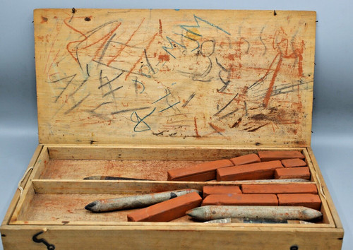 Ancien coffret boite dessin - coffret,