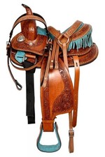 Selle Western Horse en cuir de