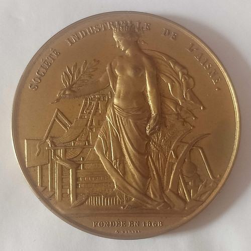 Médaille sté industrielle - sté,