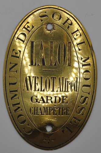 Garde champêtre - ,