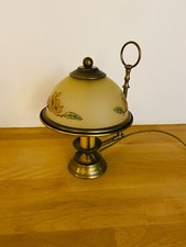 Lampe laiton globe coupelle