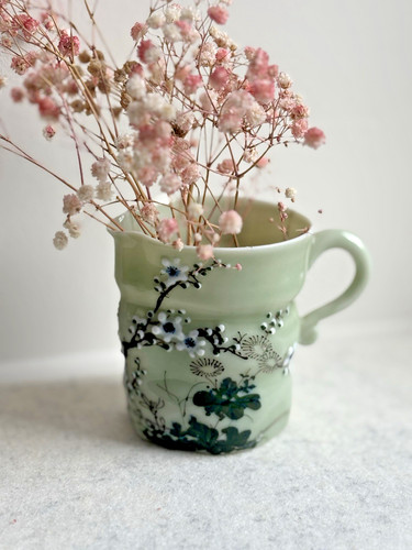 Céladon ancien petit - ancien, pot