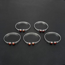 5 Pièces Cornaline Pierre