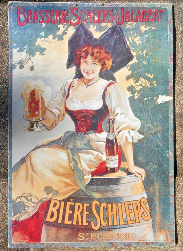 Affiche bieres schleps - schleps, saint
