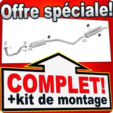 Échappement pour PEUGEOT 306 1.4 Berline Break 1997-03.1999 Silencieux