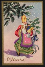 REF AF NOEL II -58- ST NICOLAS carte postale ancienne -éditeur IDA PARIS