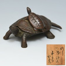 Presse-papier tortue bronze
