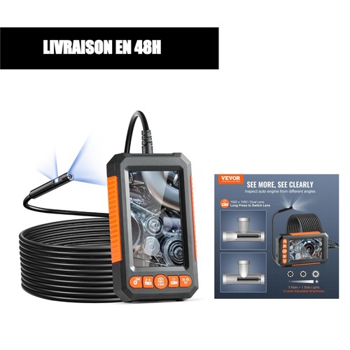 Endoscope vevor 1080p double - endoscope,