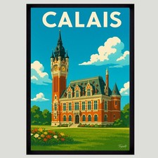 Affiche Poster mural CALAIS