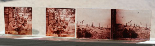 Plaques verre vues - ,