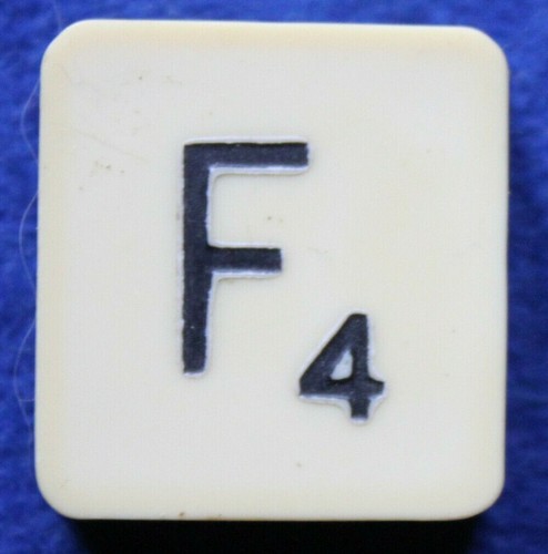 Lettre pour jeu - lettre, f