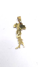 pendentif italie or jaune